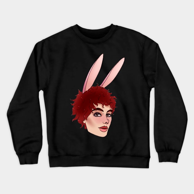 Bunny YUNGBLUD fanart Crewneck Sweatshirt by 2dsandy